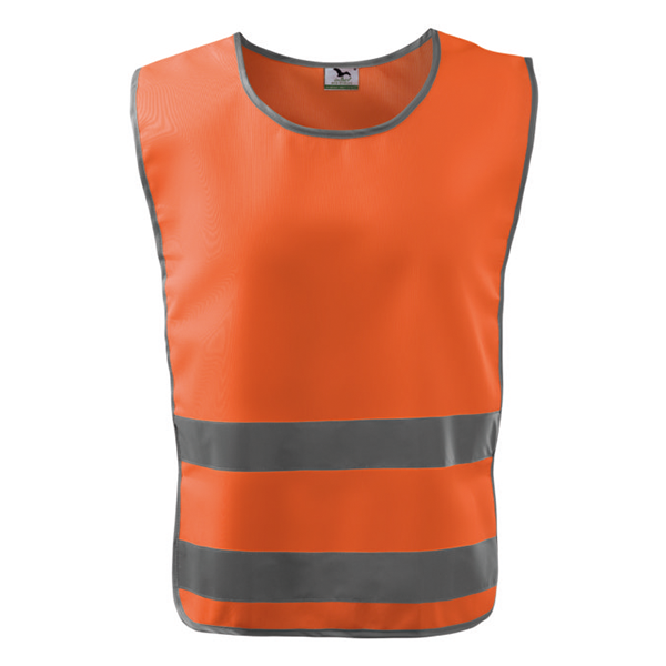 Kamizelka odblaskowa Classic Safety Vest - pomarańczowa - przód