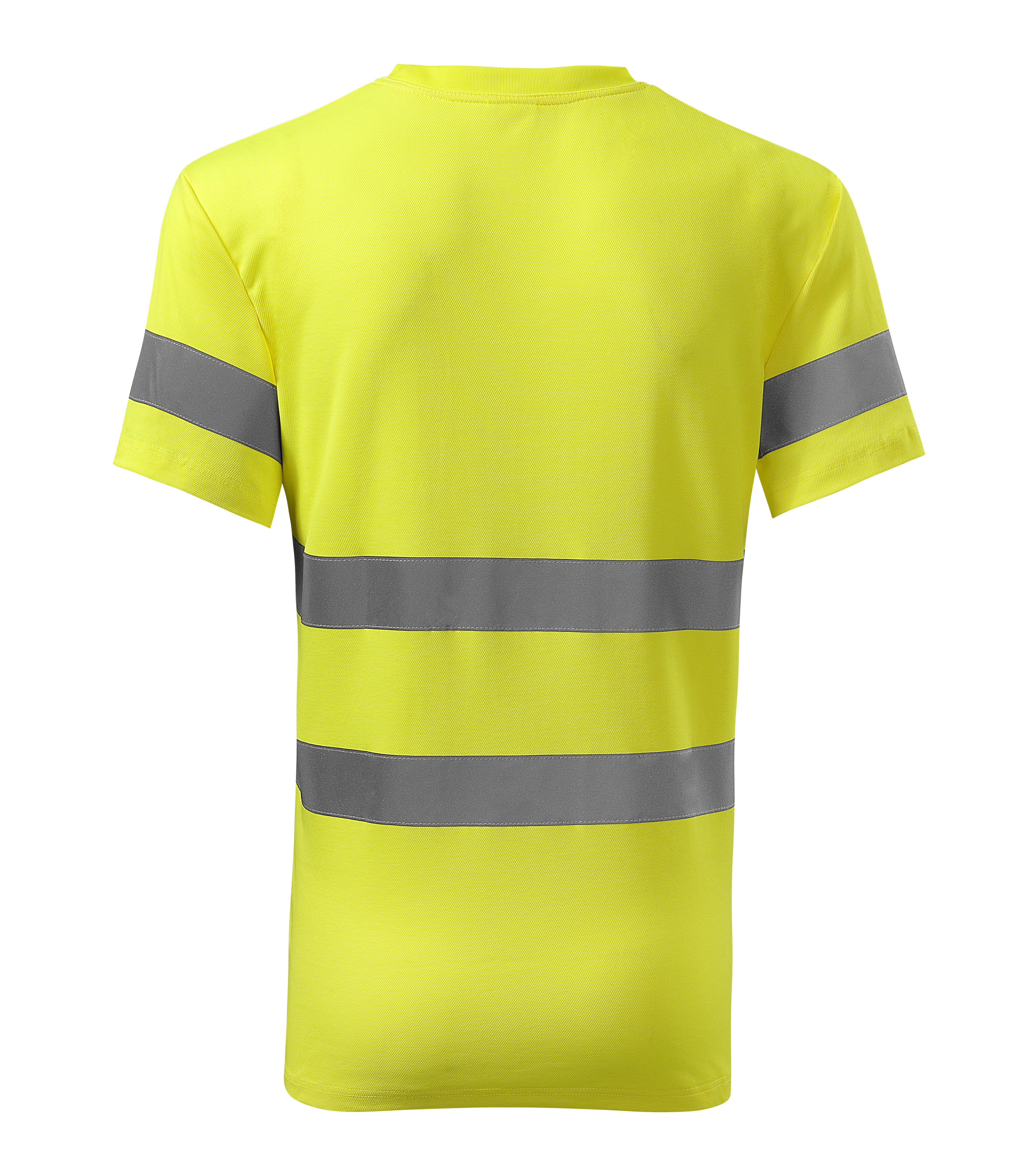 Żółta koszulka odblaskowa Protect - tył