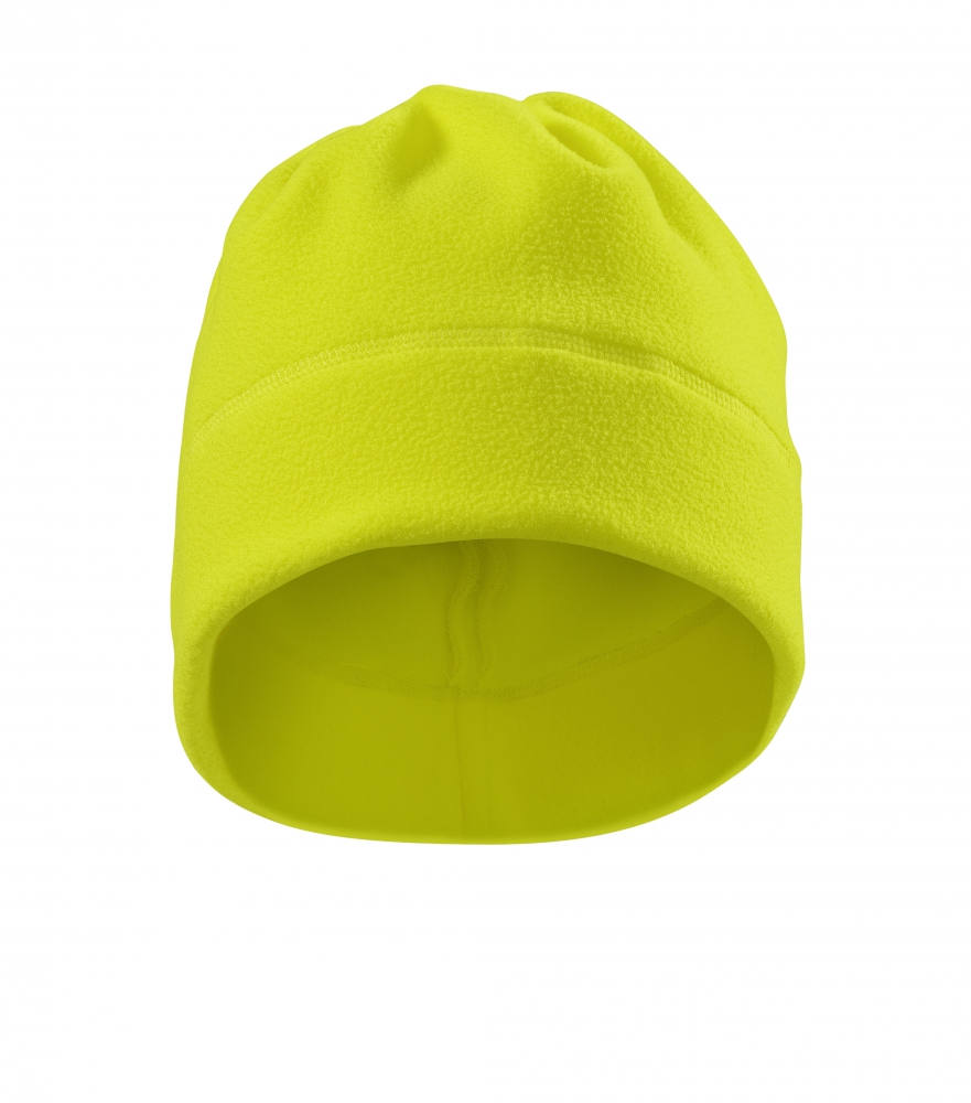 Żółta czapka polarowa 5V9 HV Practic