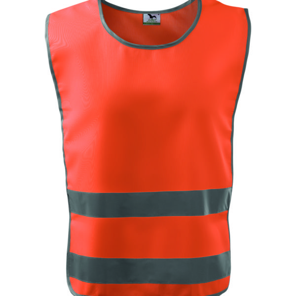 Pomarańczowa kamizelka odblaskowa Classic Safety Vest - przód