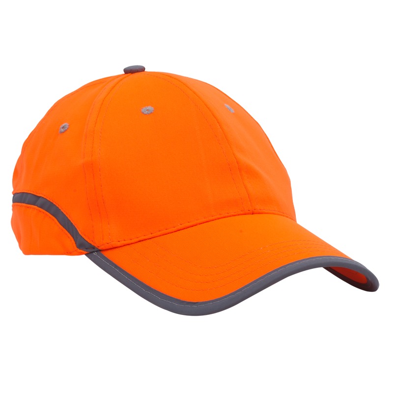 Pomarańczowa czapka odblaskowa dla dorosłych